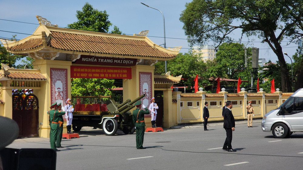 Toàn cảnh Lễ truy điệu và Lễ an táng Tổng Bí thư Nguyễn Phú Trọng ảnh 70